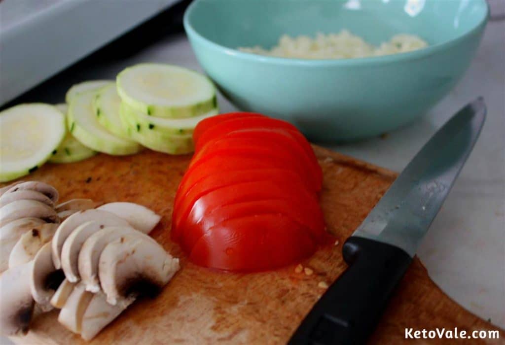 Slicing topping