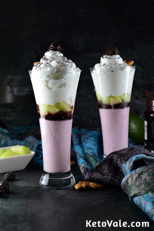 Delicious Avocado Frozen Yogurt Low Carb Recipe Keto Vale