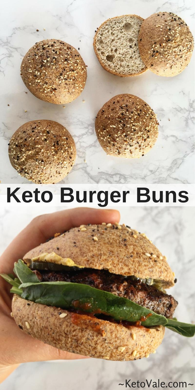 Best Low Carb Bread Recipe for Buns and Rolls | Keto Vale