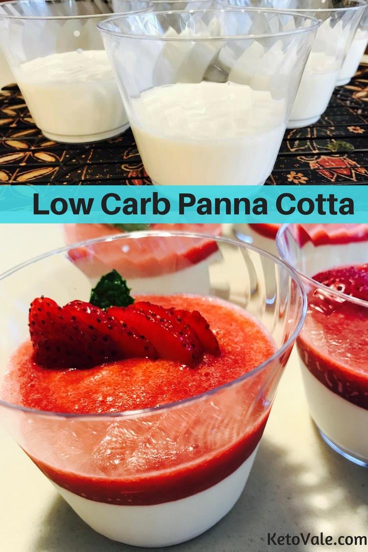 Low Carb Panna Cotta