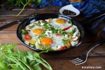 Poached Egg Vegetable Frittata