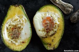 Baked Avocado Eggs Recipe