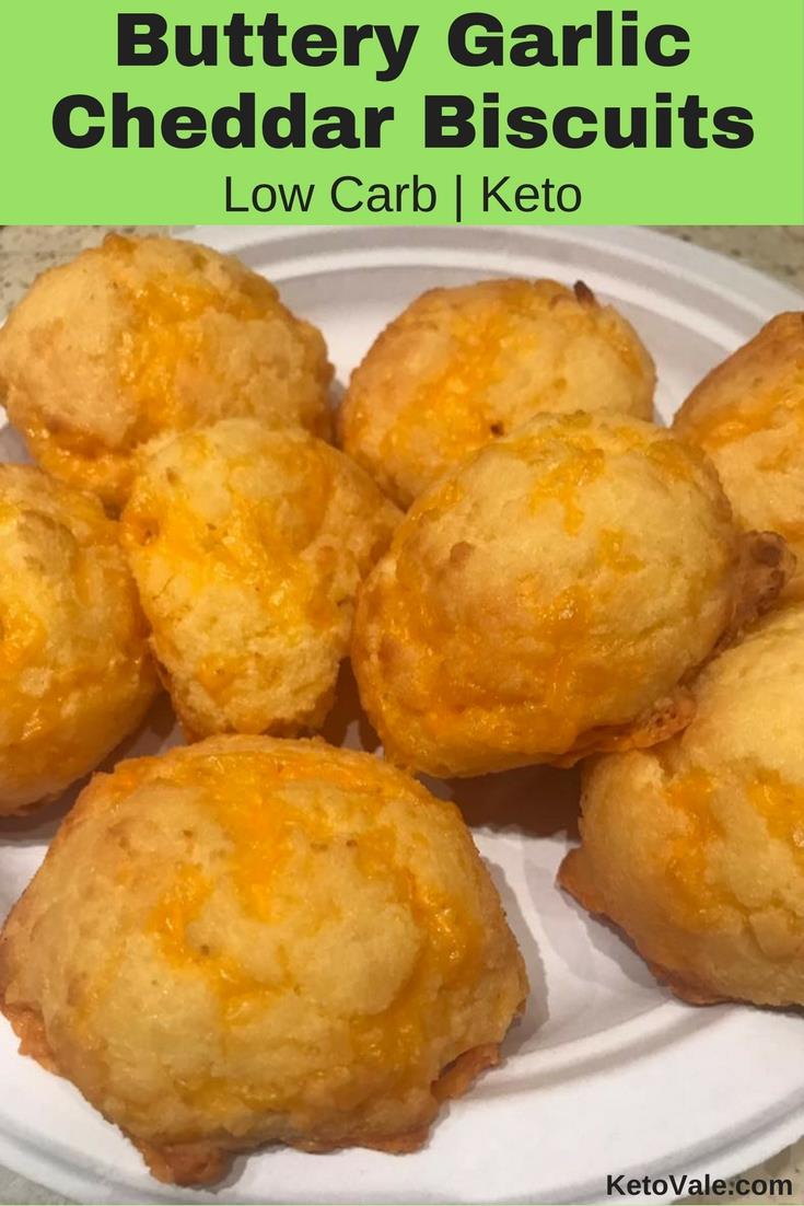 Buttery Garlic Cheddar Biscuits