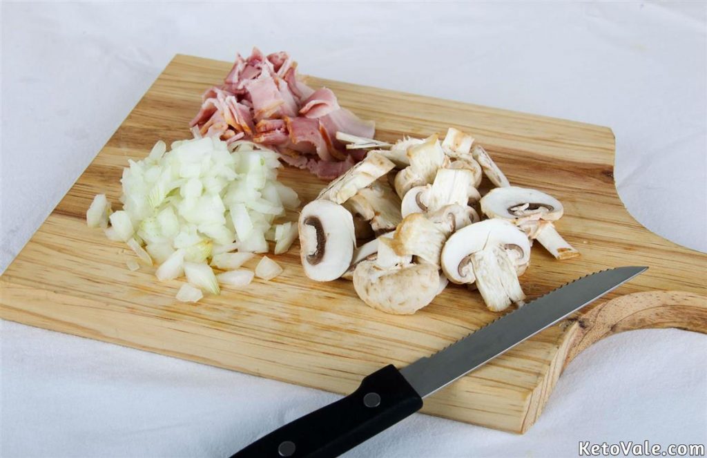 Chopping onion