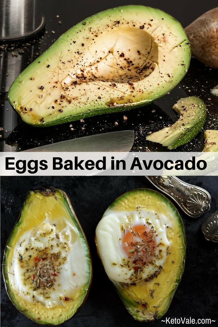 Eggs Baked in Avocado