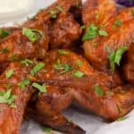 keto baked buffalo chicken wings