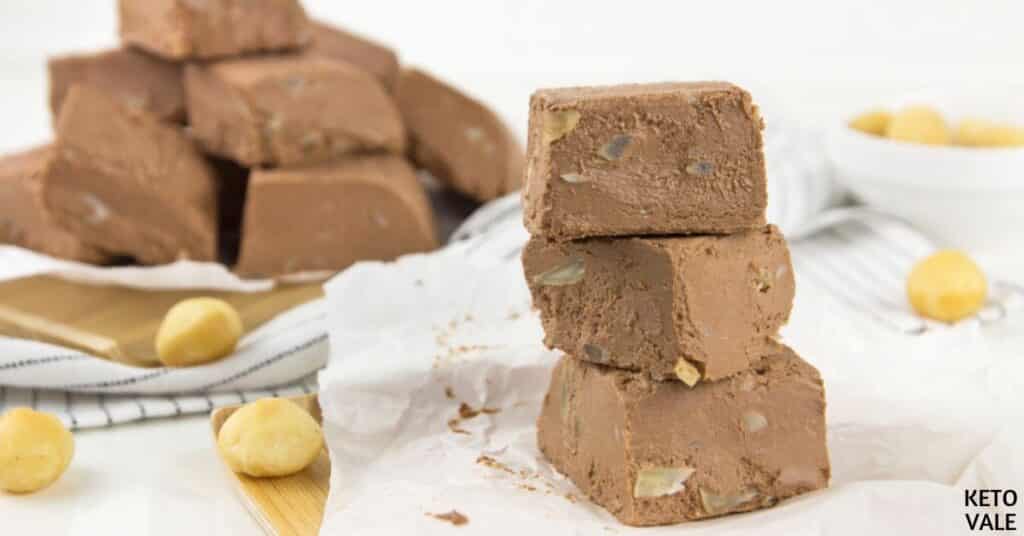 chocolate macadamia fudge