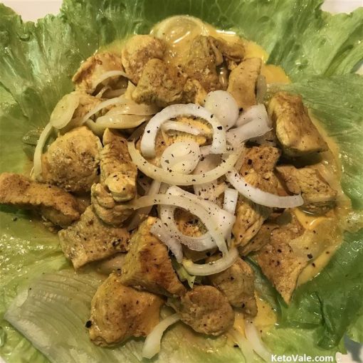 Keto Chicken Curry With Coconut Milk Low Carb Recipe