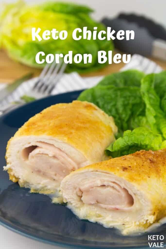 keto chicken cordon bleu