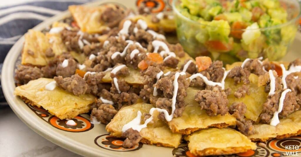 low carb beef nachos