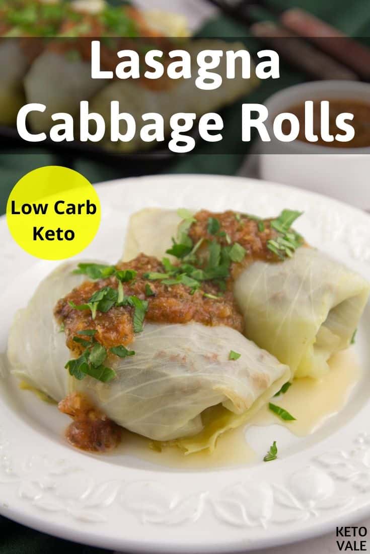 low carb lasagna cabbage rolls