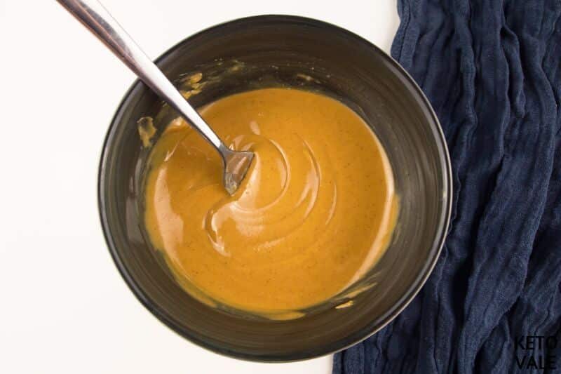 mix peanut butter vanilla extract