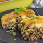 noodleless zucchini lasagna