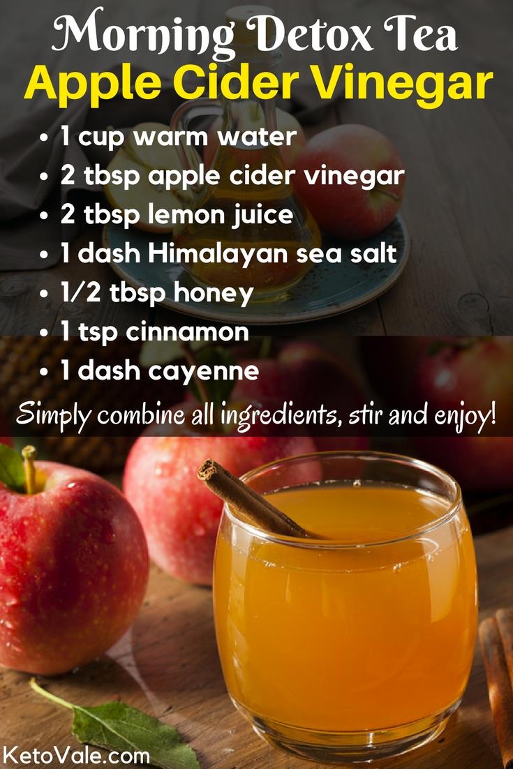 Apple Cider Vinegar Detox Tea