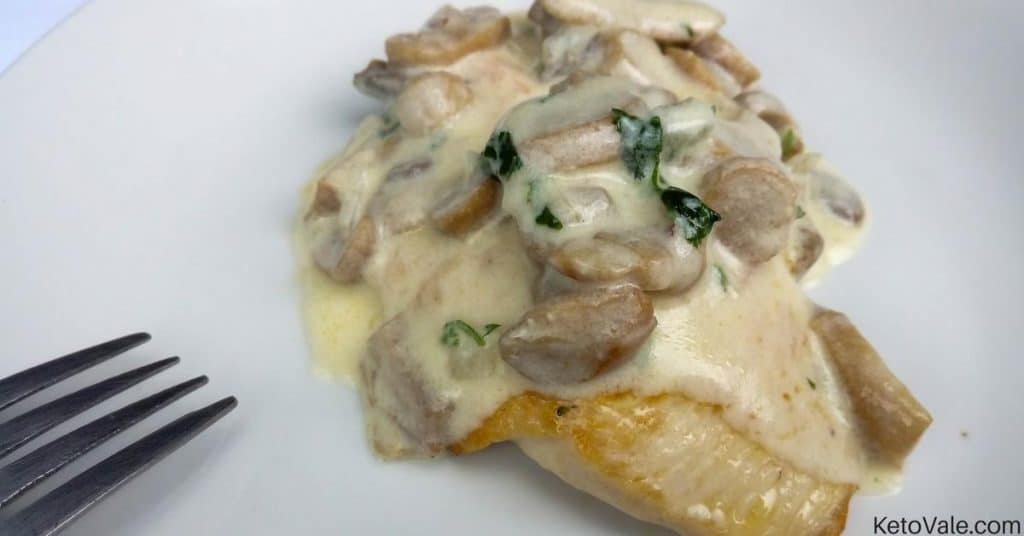 Chicken Breast with Creamy Mushroom Sauce