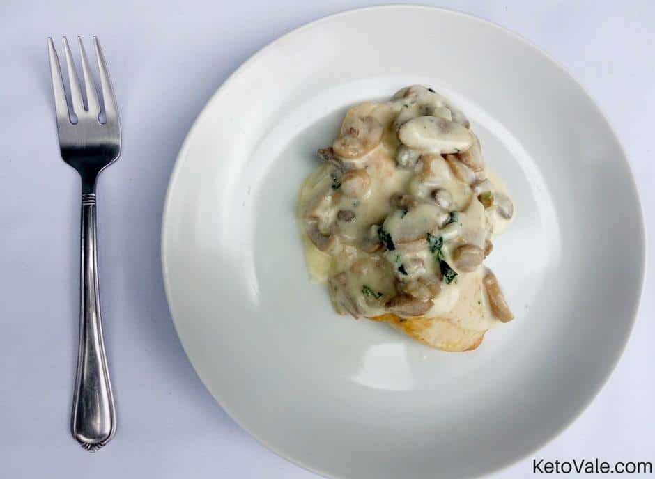 Creamy Chicken with Mushroom Sauce