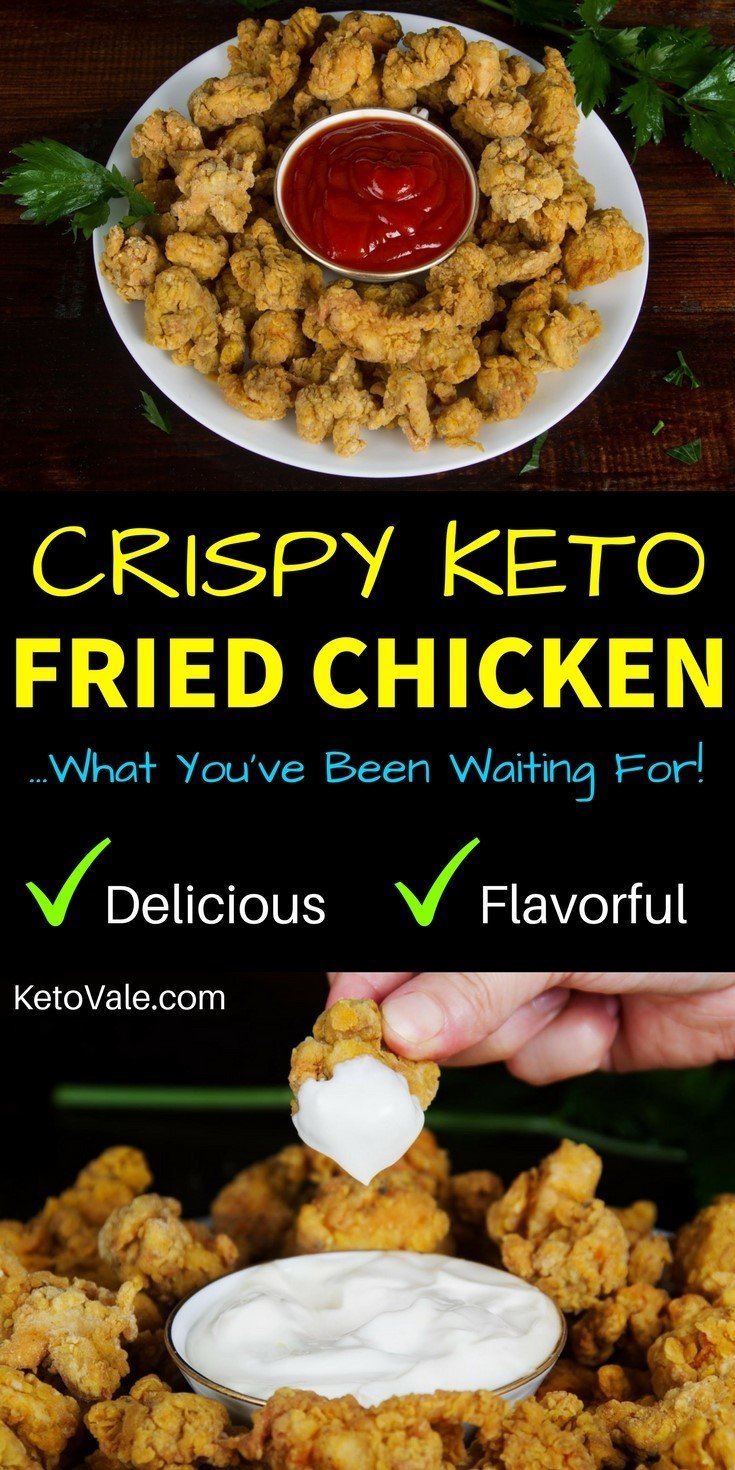 Crispy Keto Fried Chicken - Best Low Carb Recipe | Keto Vale