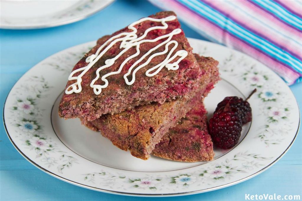 Keto Blackberry Scones Recipe