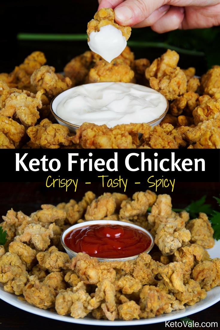 Crispy Keto Fried Chicken - Best Low Carb Recipe | Keto Vale