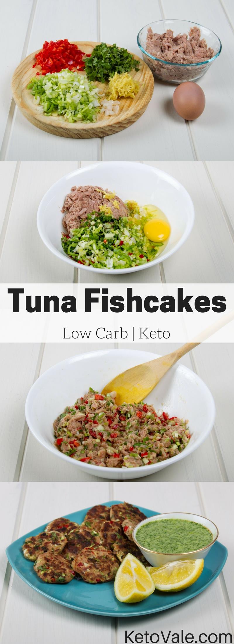 Spicy Tuna Fishcakes Low Carb Recipe | KetoVale