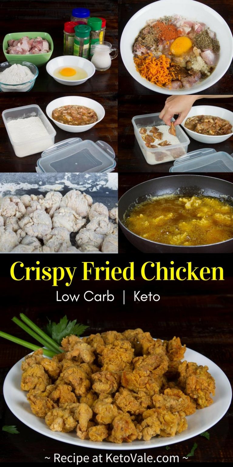 Crispy Keto Fried Chicken Nuggets (Similar to KFC™ Style) | KetoVale