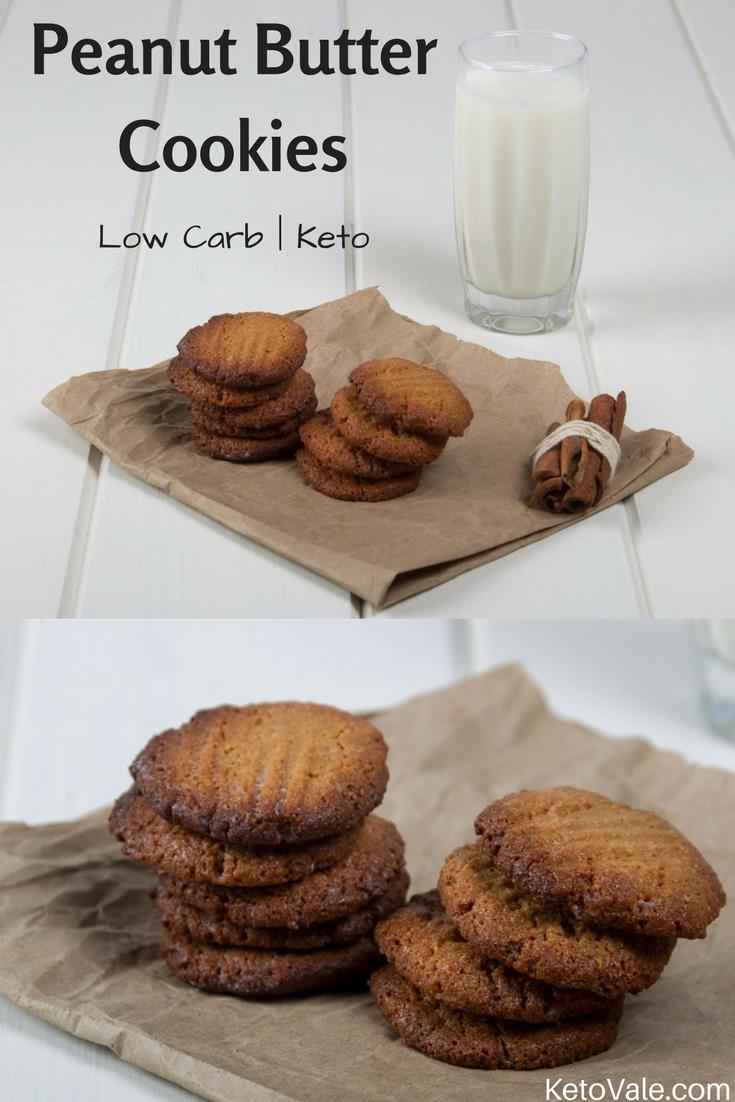 Low Carb Peanut Butter Cookies