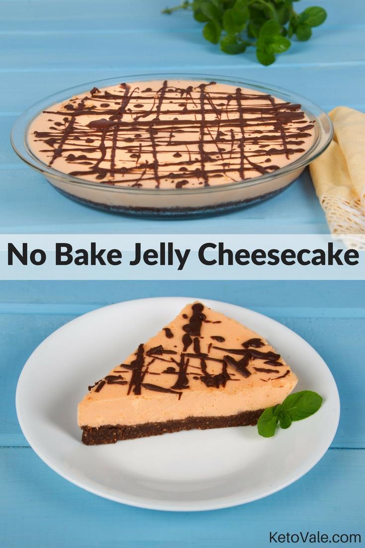 No Bake Jelly Cheesecake