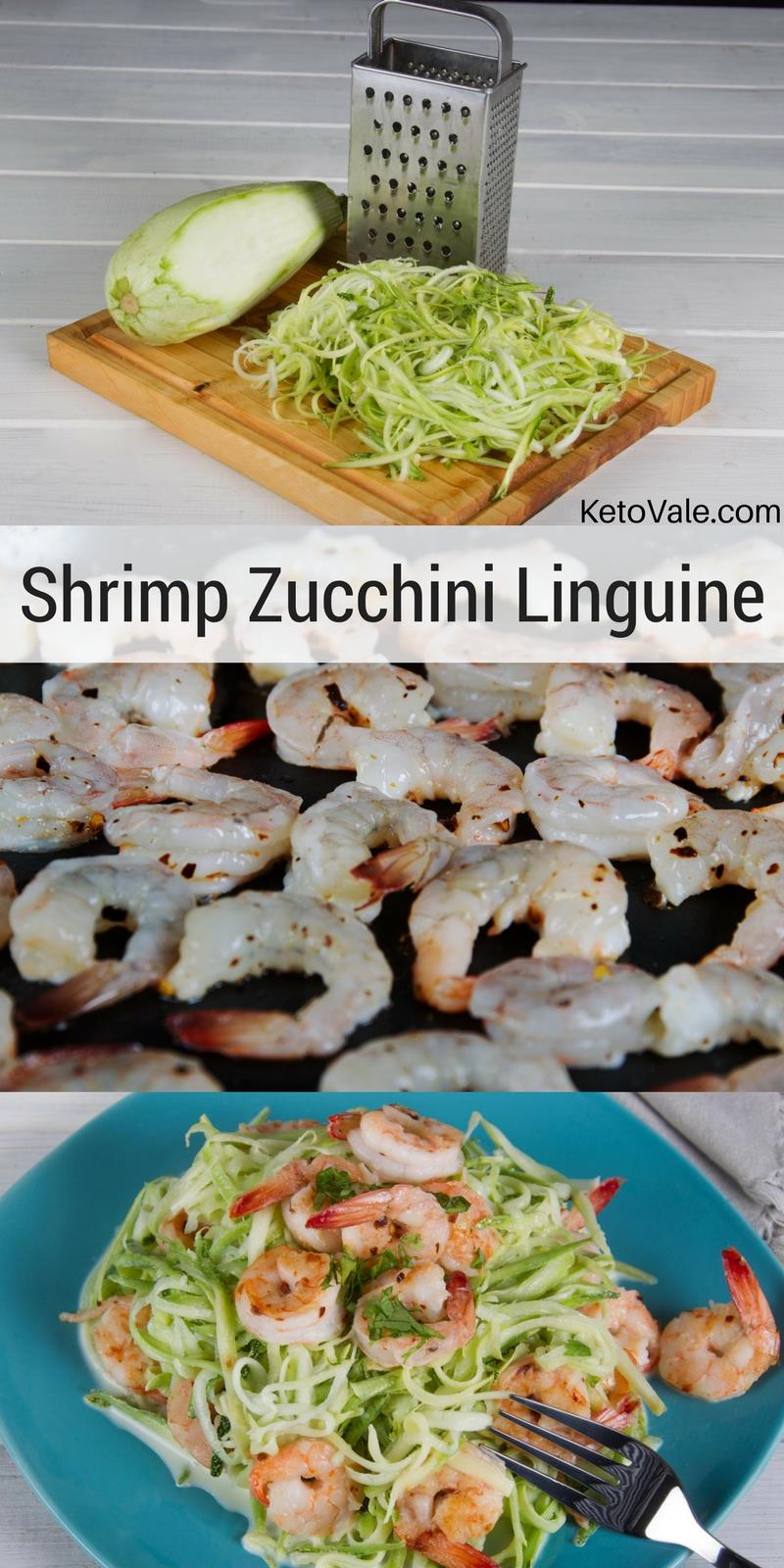 Shrimp Zucchini Linguini