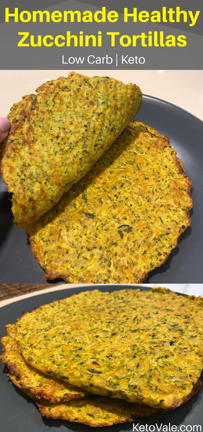 Tex-Mex-Style Zucchini Tortillas