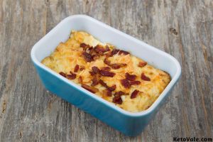 Top with bacon and cheese