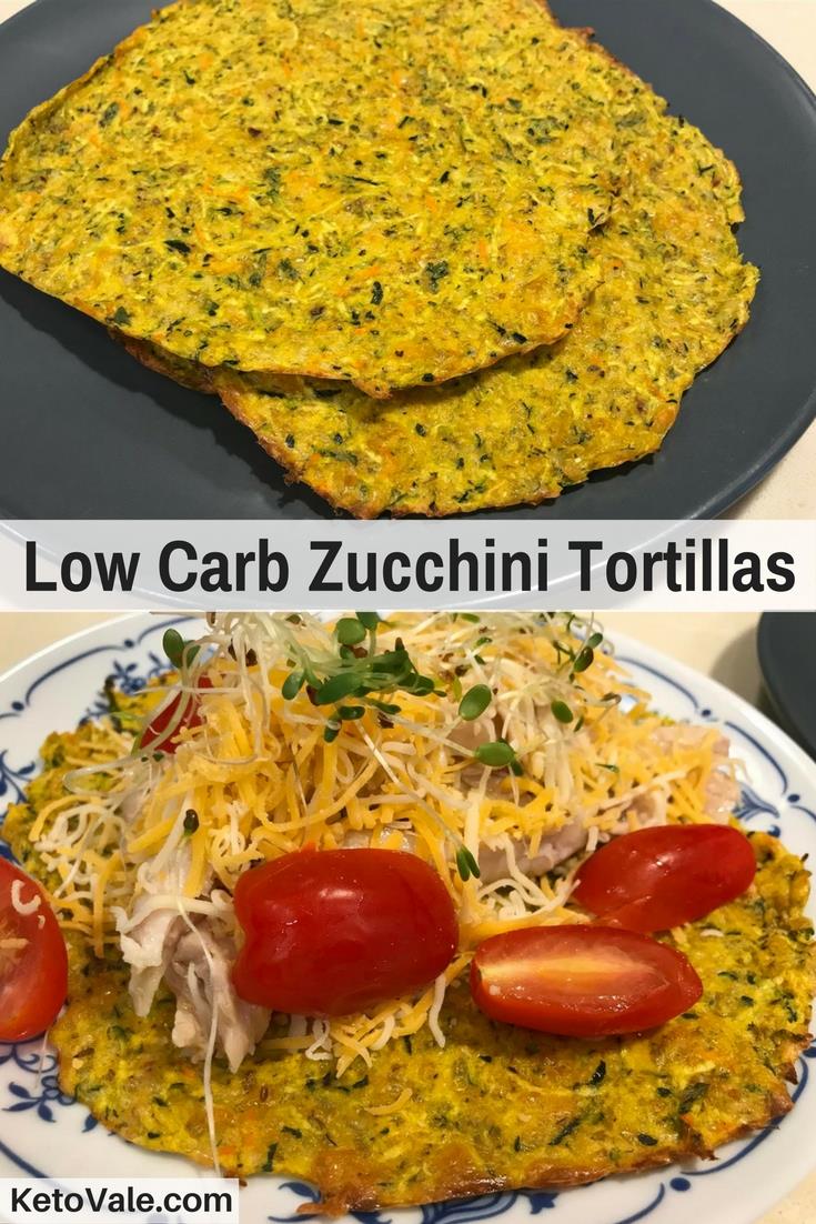 Zucchini Wraps with Chicken Filling