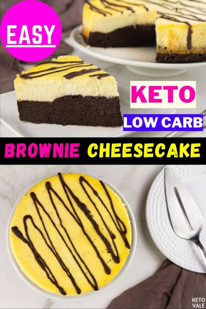 keto cheesecake brownies