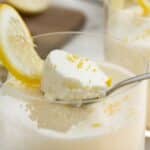 keto lemon mousse