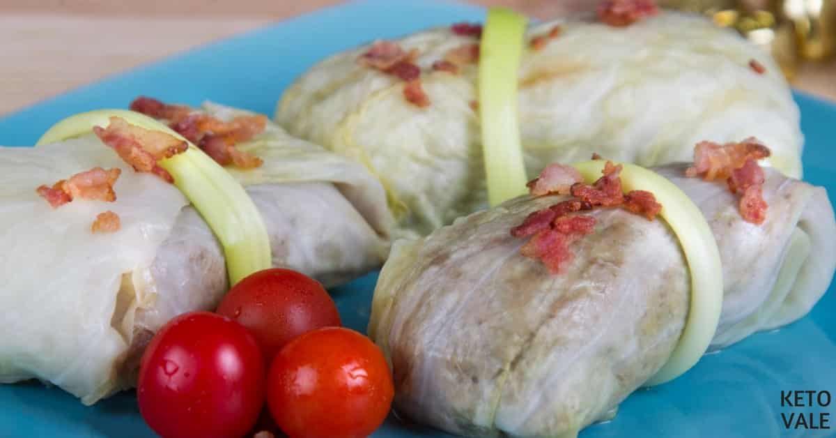 Keto Cabbage Dumplings with Ginger Pork Low Carb Recipe Keto Vale