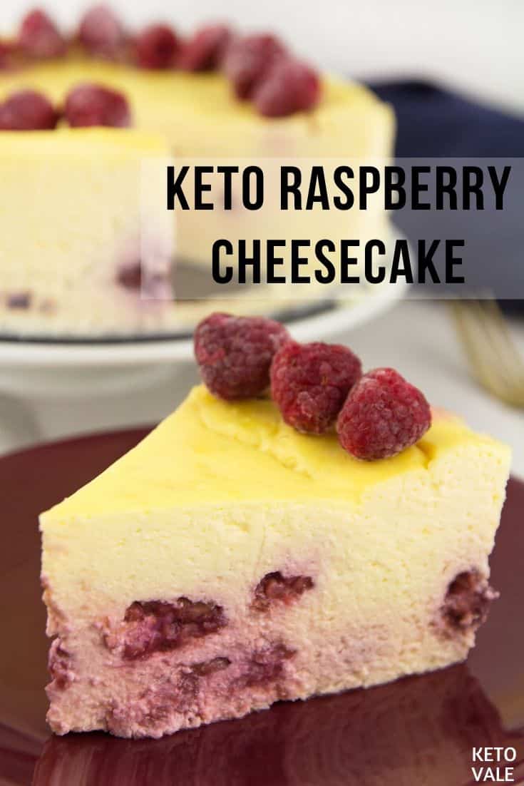 sugar free raspberry cheesecake