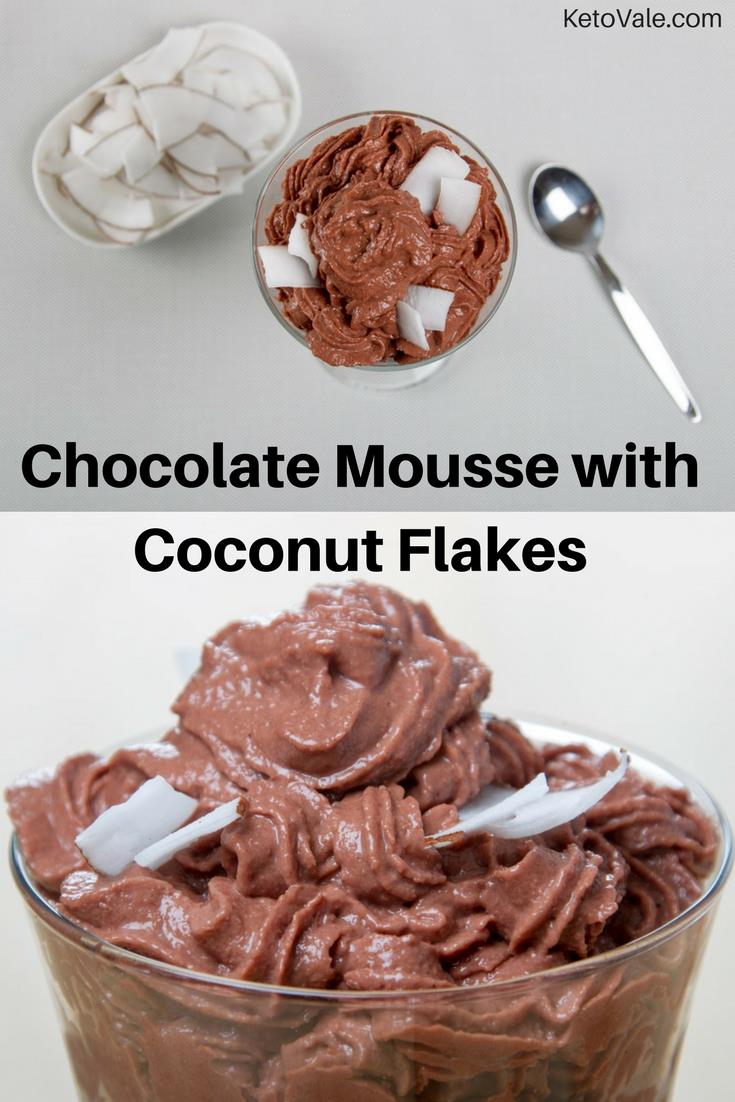 Low Carb Chocolate Coconut Mousse