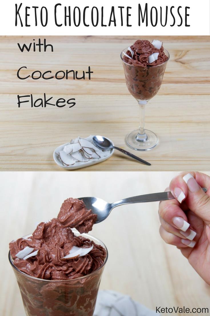 Chocolate Mousse with Coconut Meat