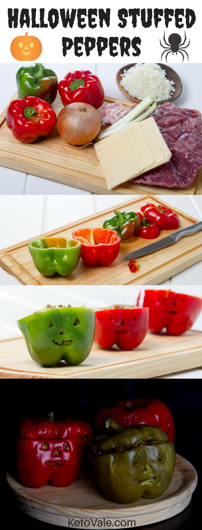 Halloween Stuffed Peppers Recipe