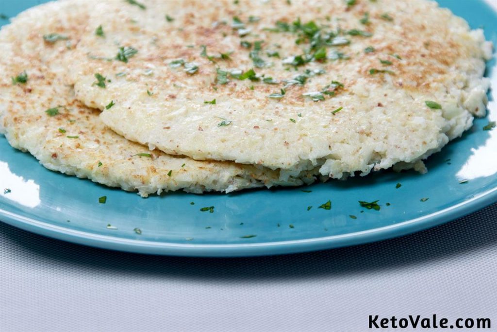Low Carb Cauliflower Hash Browns