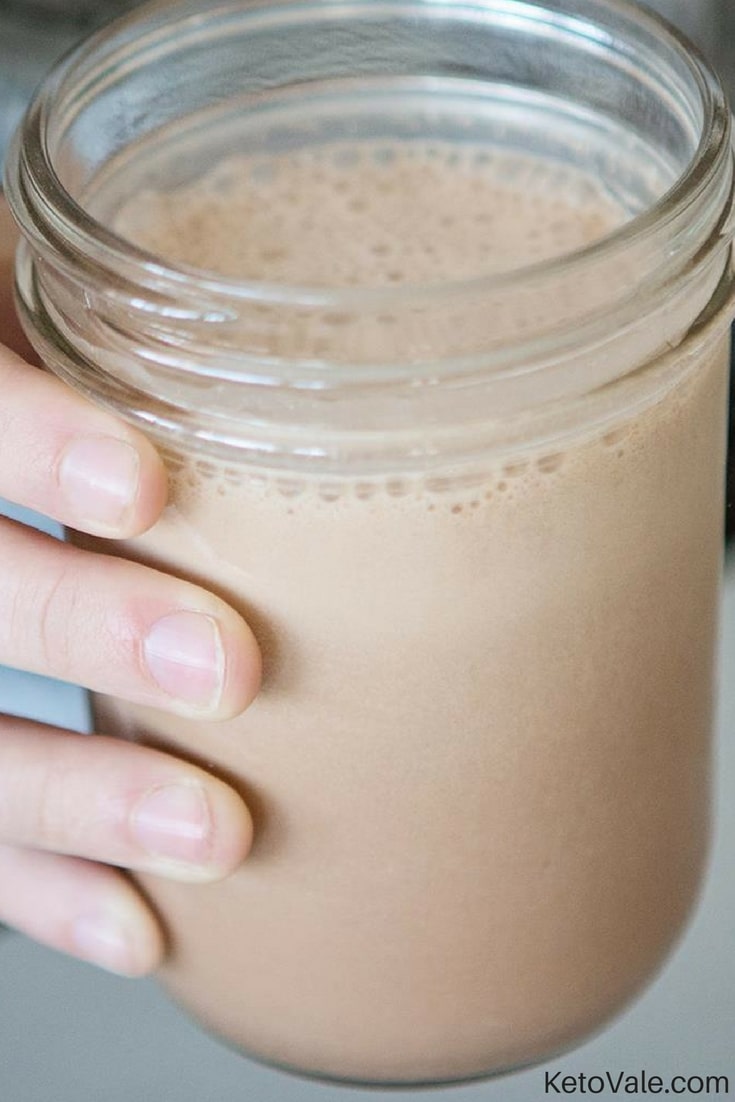 Low Carb Keto Protein Milk Shake