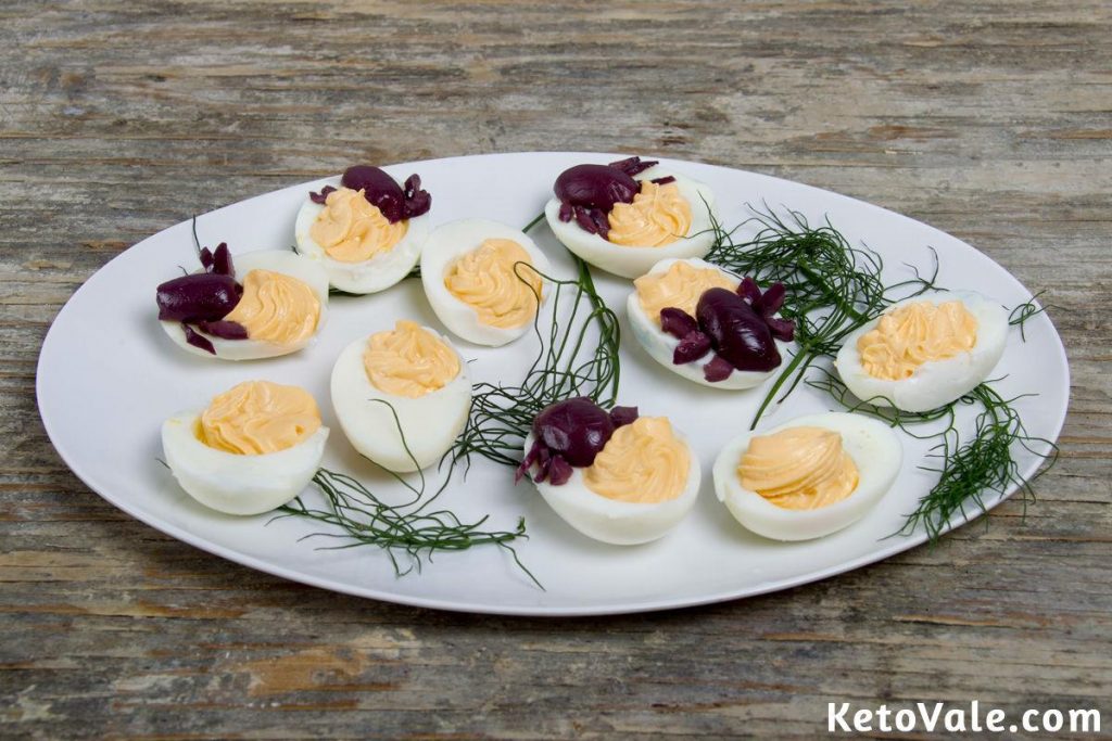 Spooky Spider Halloween Deviled Eggs