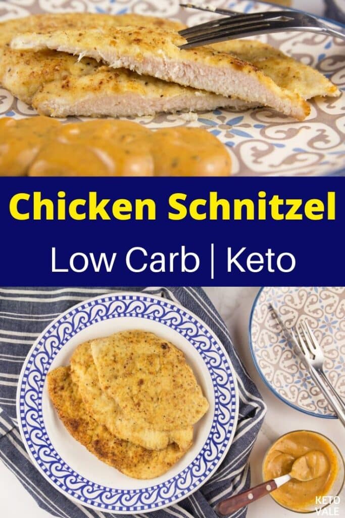 keto chicken schnitzel