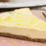 keto lemon cheesecake