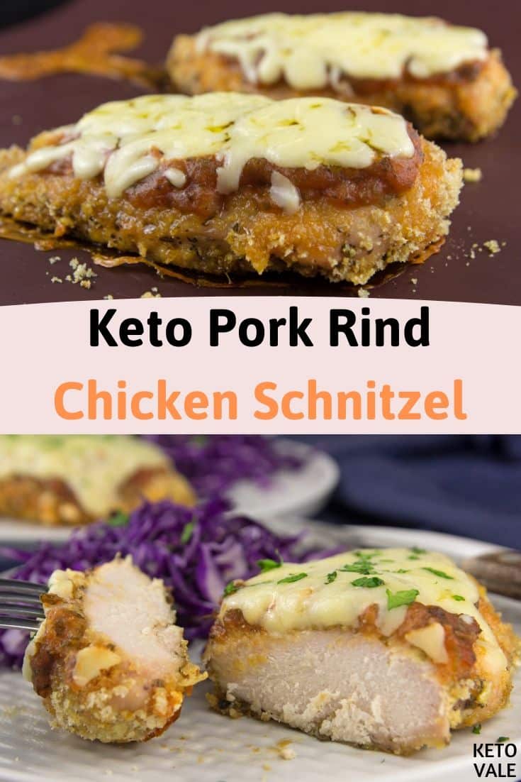 keto pork rinds chicken schnitzel