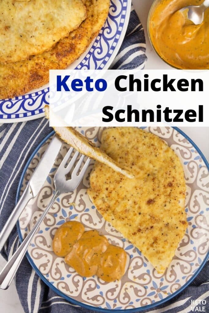 low carb chicken schnitzel