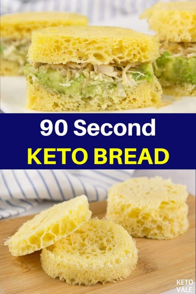 low carb microwave bread