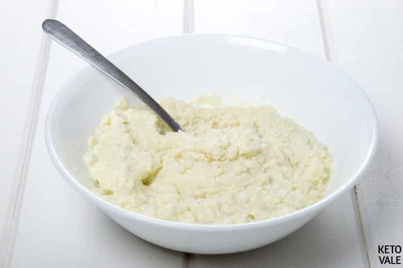 mix vinegar cauliflower cream cheese