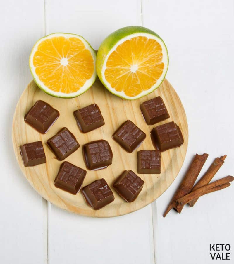 orange chocolate fat bomb recipe