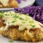 keto pork rinds chicken schnitzel