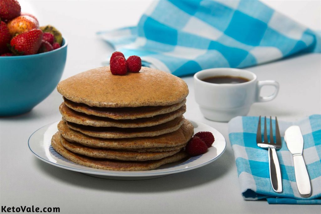 Almond Flour Flaxseed Pancakes Recipe